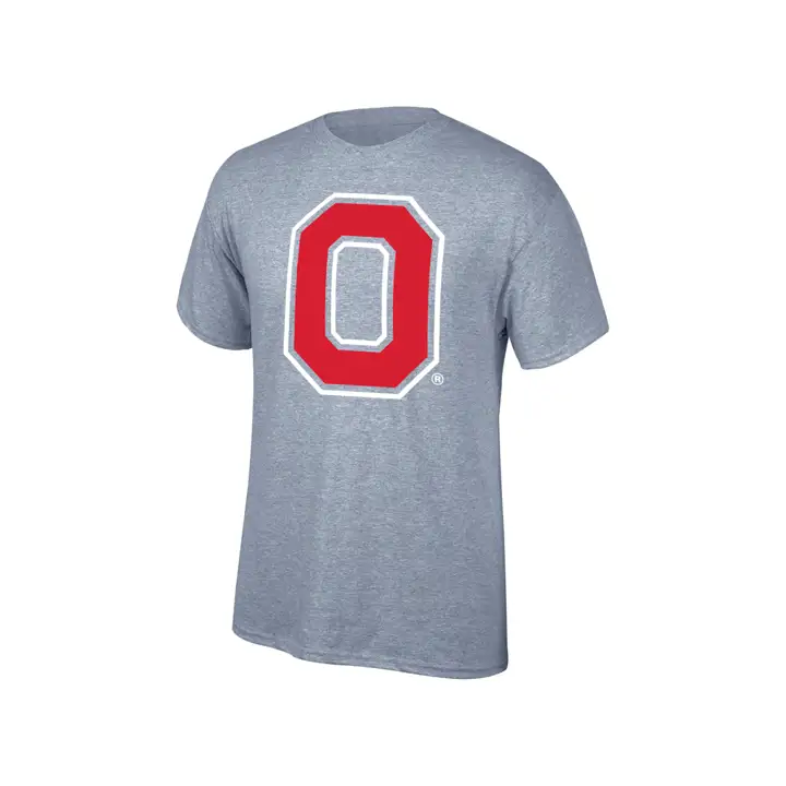 Ohio State 2F NCAA JA Big Logo T-Shirt GRIS chiné