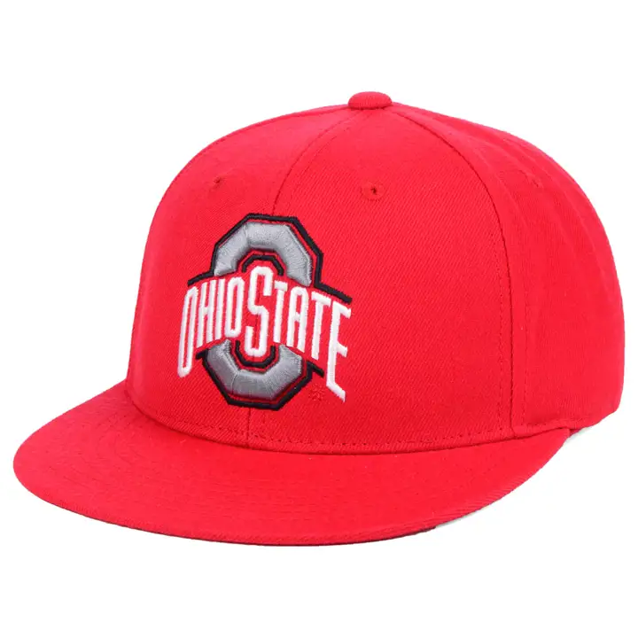 Ohio State NCAA TOW Casquette ajustée Rouge Athlétic O