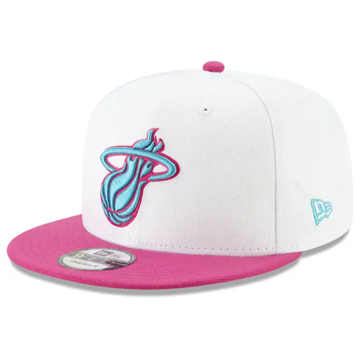 Miami Heat NBA City Pop Series 9FIFTY BLANC/BETTERAVE