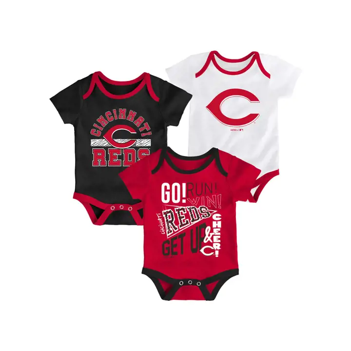 Cincinnati Reds MLB Nouveau-né Le plus jeune rookie Ensemble 3 pièces 19 rouge/b