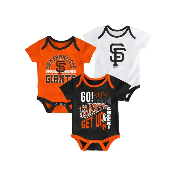 San Francisco Giants MLB Nouveau-né Le plus jeune joueur 3 pièces Ensemble 19 B