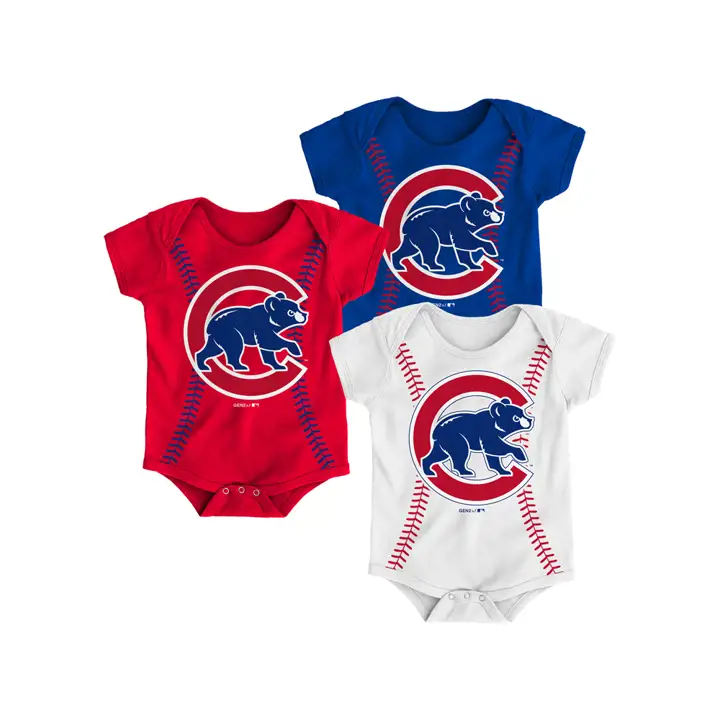 Chicago Cubs MLB Coffret 3 pièces Naissance Course Domicile 19 rbl