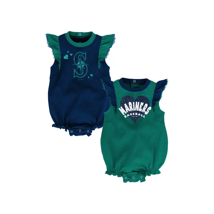 Ensemble double pour nouveau-né fille Seattle Mariners MLB 19 NA