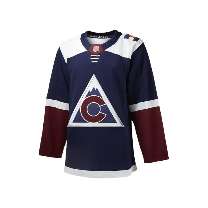 Maillot authentique Pro NHL AVALANCHE MARINE