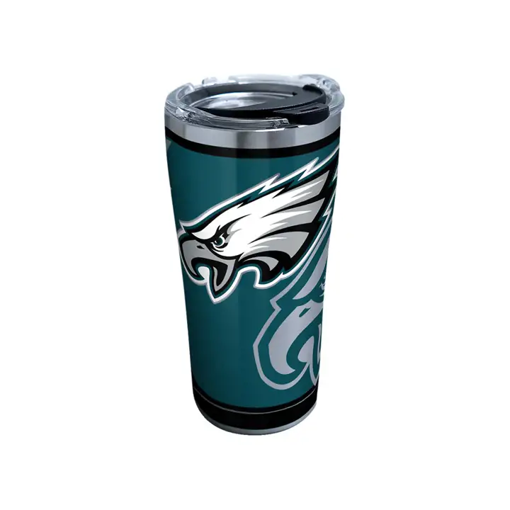 Philadelphia Eagles 20oz NFL Rush Acier Inoxydable ARGT/Vafoncé