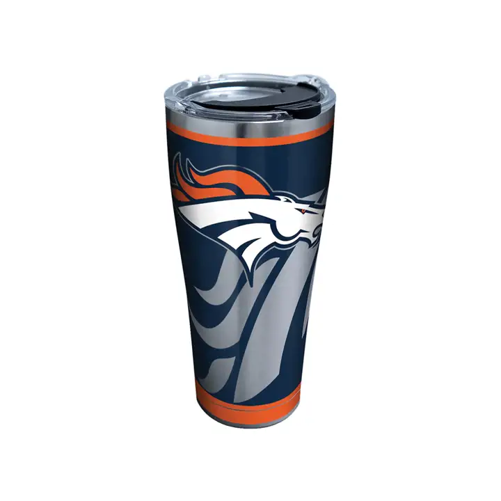 Denver Broncos Bouteille NFL Rush en acier inoxydable 887 ml ARGENT/marine