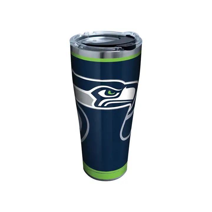 Seattle Seahawks 887 ml NFL Rush Acier Inoxydable SILV/marine/li
