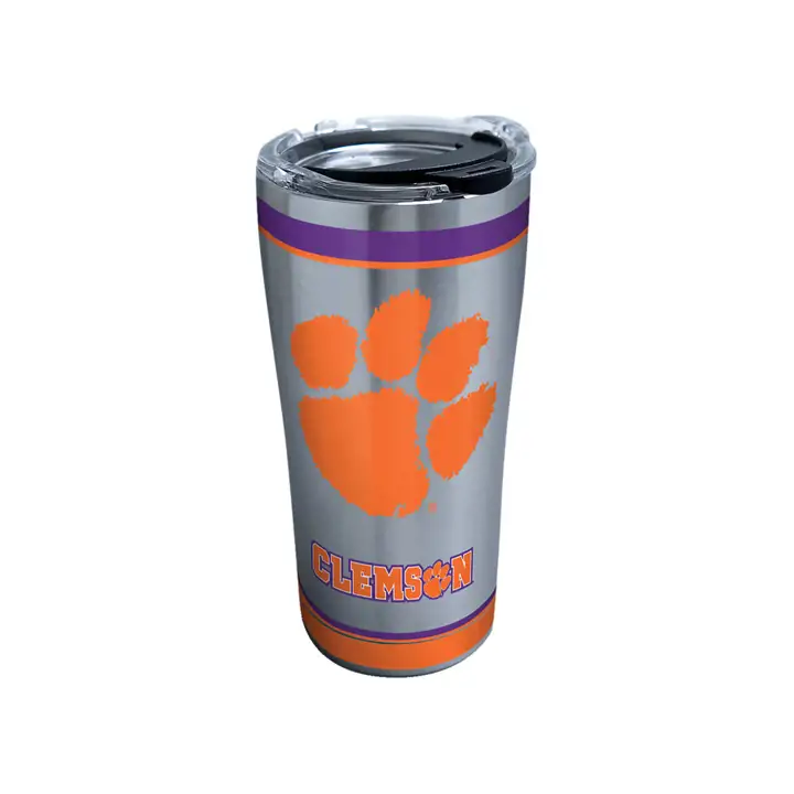 Clemson Tigers 20oz NCAA Tradition Acier Inoxydable ARGT/org