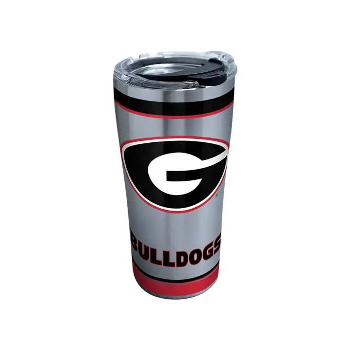 Georgia Bulldogs 20oz NCAA Tradition Acier Inoxydable ARGT/n