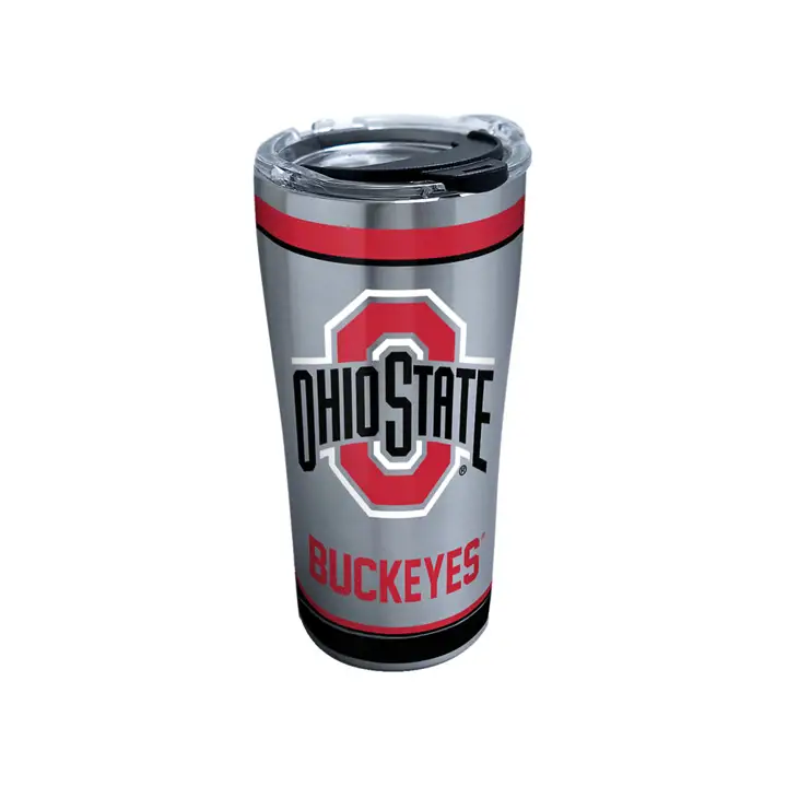 Ohio State Buckeyes 20oz NCAA Tradition Acier inoxydable SIL