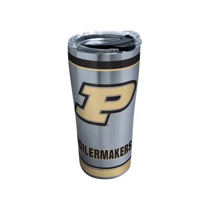 Bouteille en acier inoxydable Purdue Boilermakers 20oz NCAA Tradition SIL