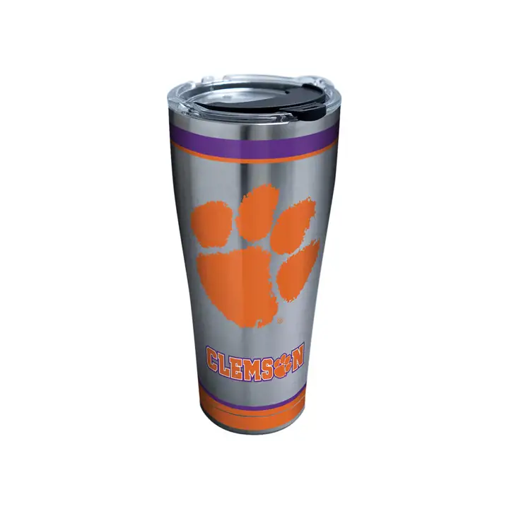 Clemson Tigers Gobelet 30oz NCAA Tradition Acier Inoxydable ARG/org