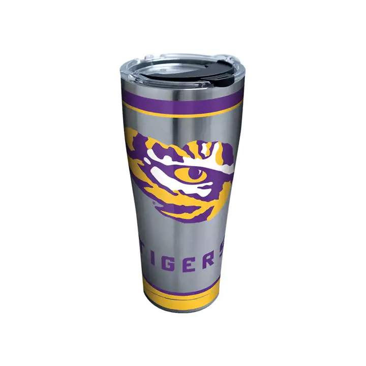 L.S.U. 30oz NCAA Tradition Acier Inoxydable ARGT/gl