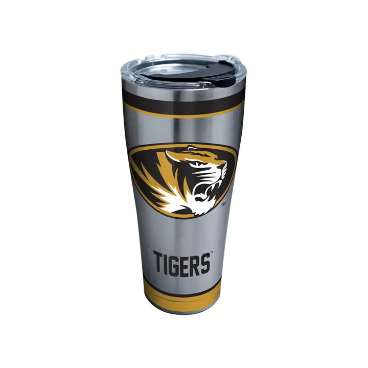 Missouri Tigers 30oz NCAA Tradition Acier inoxydable  SILV