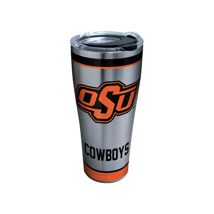 Gobelet isotherme en acier inoxydable de 30 oz, NCAA Tradition, Oklahoma State Cowboys