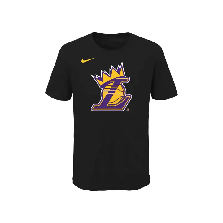 T-shirt Couronne du Roi NBA Jeunesse Los Angeles Lakers Lebron Jam