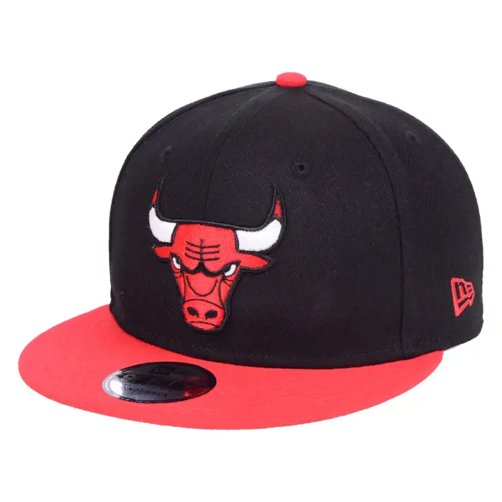 Casquette Chicago Bulls NBA Basic SH 9FIFTY Noir/Rouge