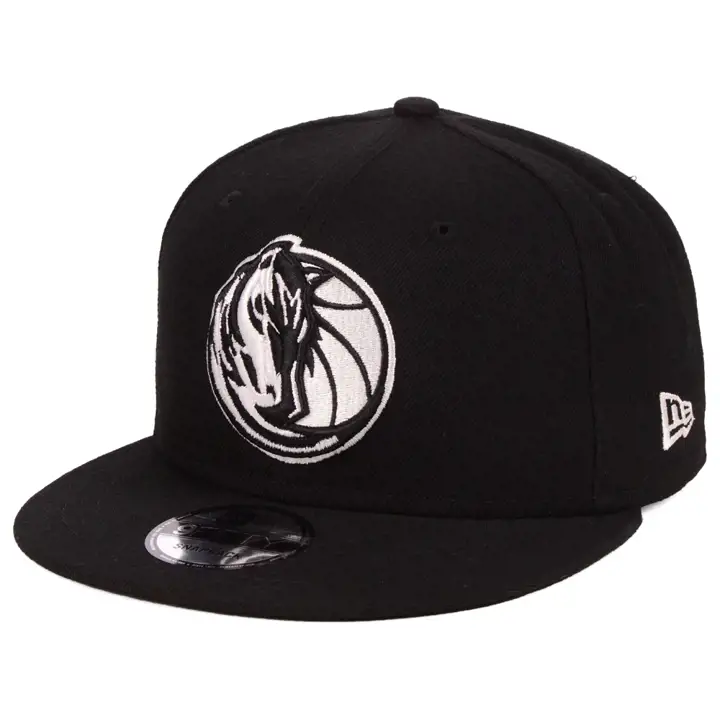 Dallas Mavericks NBA NOIR BLANC 9FIFTY NOIR