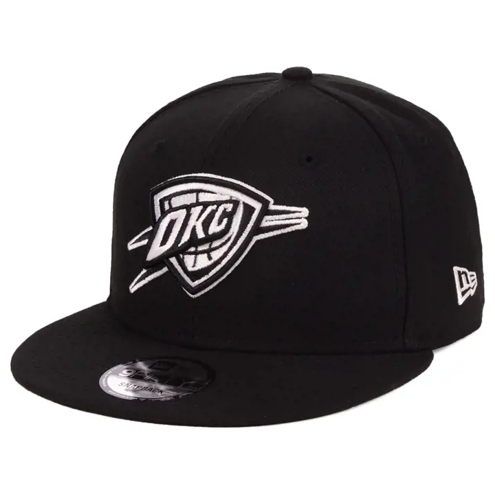 Oklahoma City Thunder NBA NOIR BLANC 9FIFTY NOIR