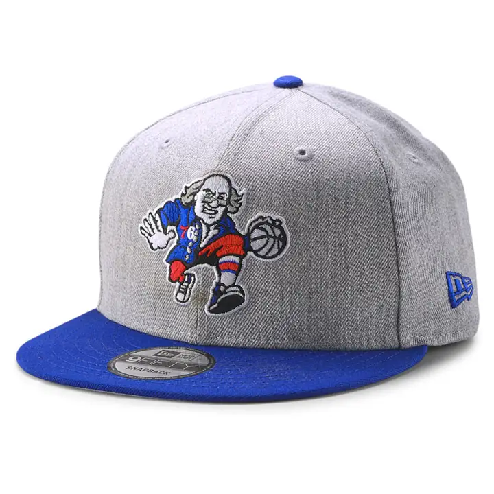 SIXERS NBA GRIS CHINÉ 18 9FIFTY H-GRIS