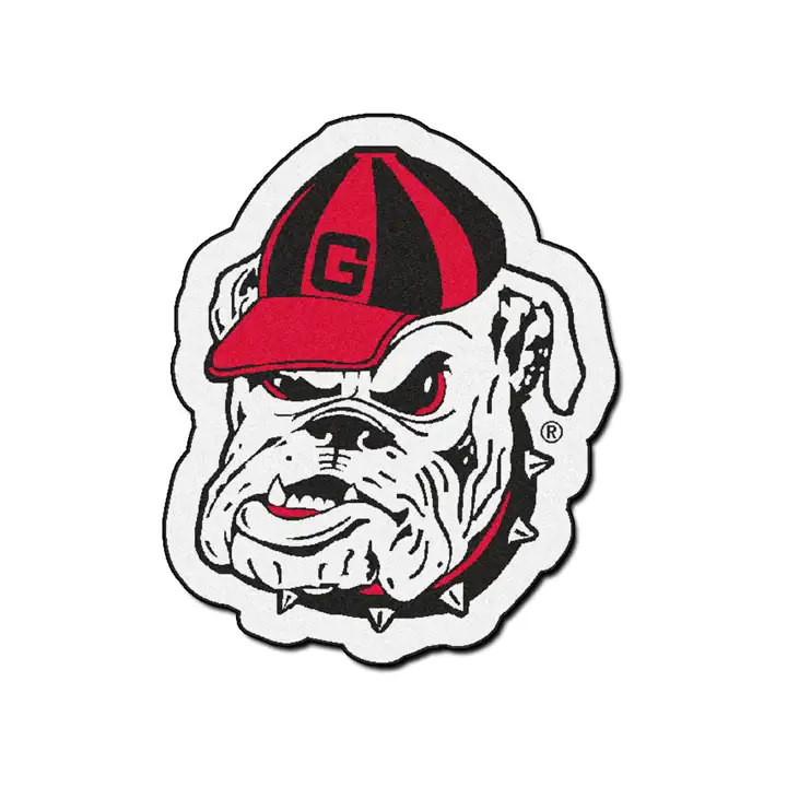 Paillasson Mat d'Ast la mascotte des Bulldogs de la Géorgie