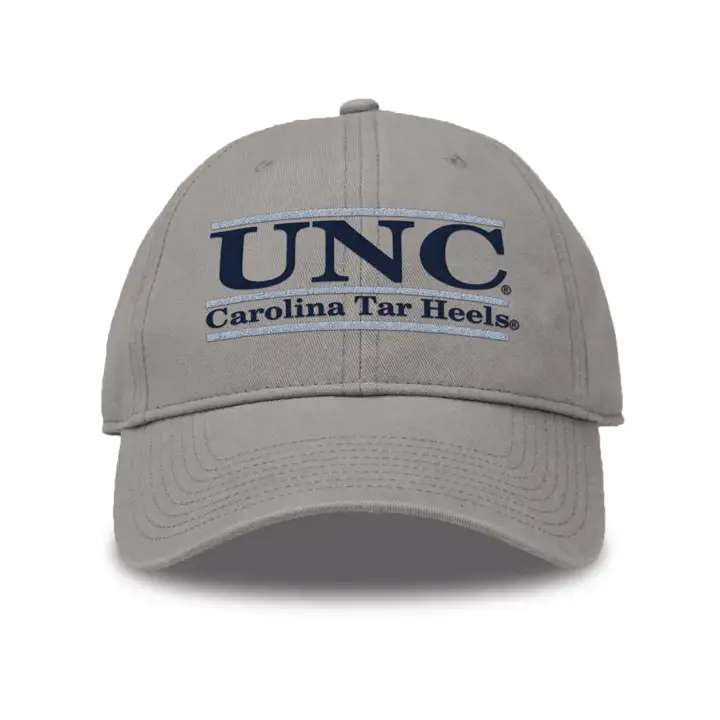 Casquette Tar Heels de la Caroline du Nord NCAA GM TC Classic Bar LGRY