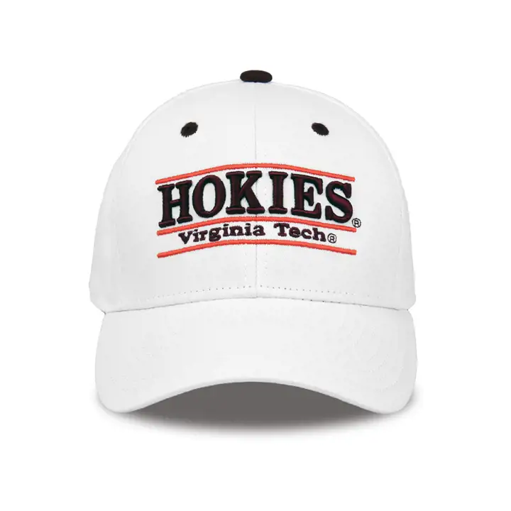Virginia Tech Hokies NCAA GM Nickname Bar WHT