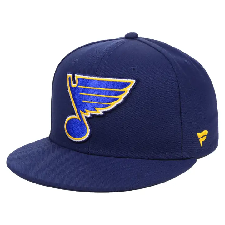 St. Louis Blues LNH – Casquette ajustée simple (NAVY)