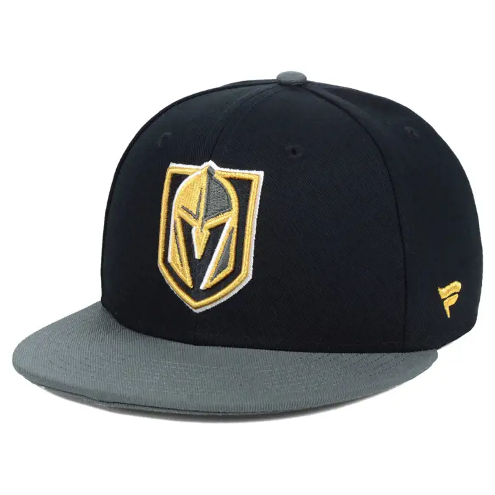 Vegas Golden Knights LNH Fan de base ajusté noir/fusain