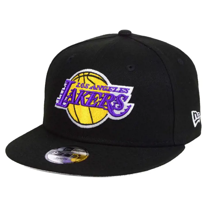 Casquette LAKERS NBA YTH Solid 9FIFTY Snapback noire
