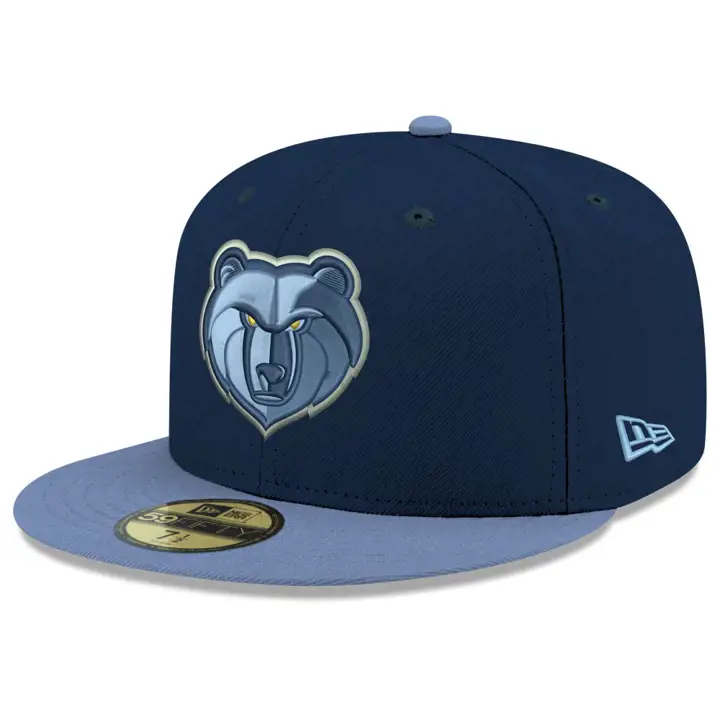 Casquette 59FIFTY NBA Basic MEMPHIS GRIZZLIES Bleu marine/Bleu ciel