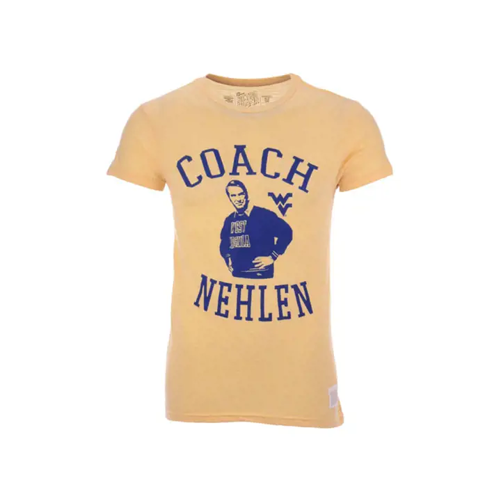 T-shirt Nehlen Coach NCAA West Virginia Mountaineers JNE