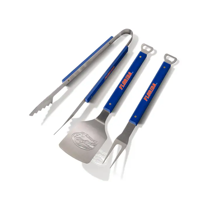 Ensemble de 3 ustensiles de barbecue Florida Gators Spirit Series