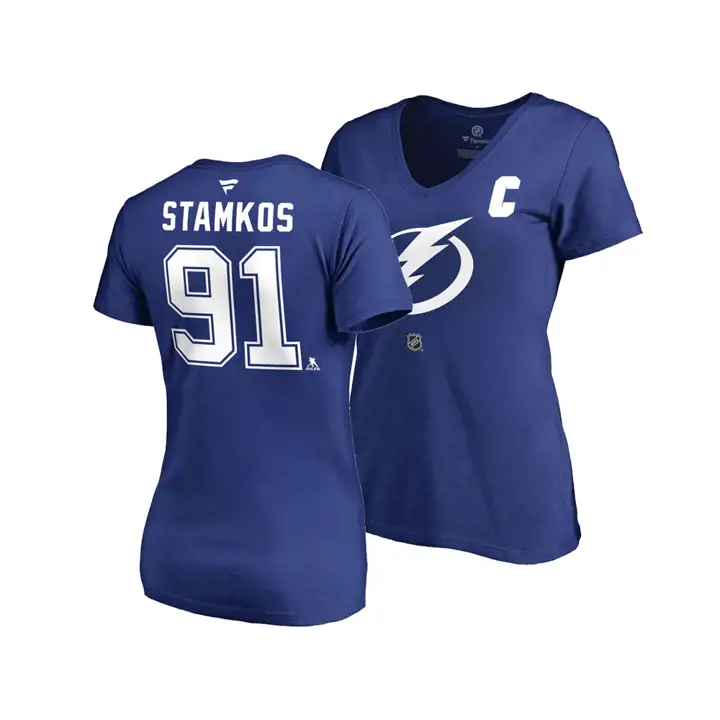 T-shirt féminin NHL Tampa Bay Lightning STEVE STAMKOS
