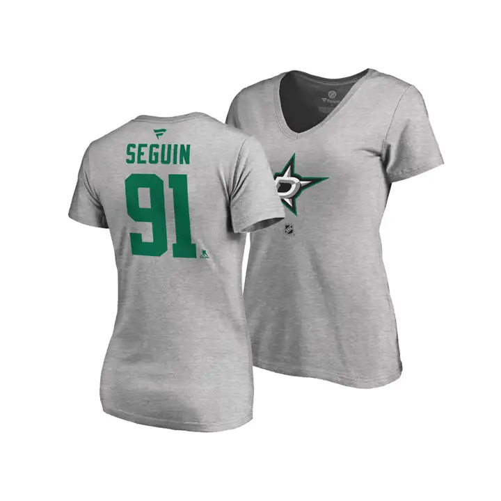 DALLAS STARS LNH T-shirt pour femme TYLER SEGUIN gris