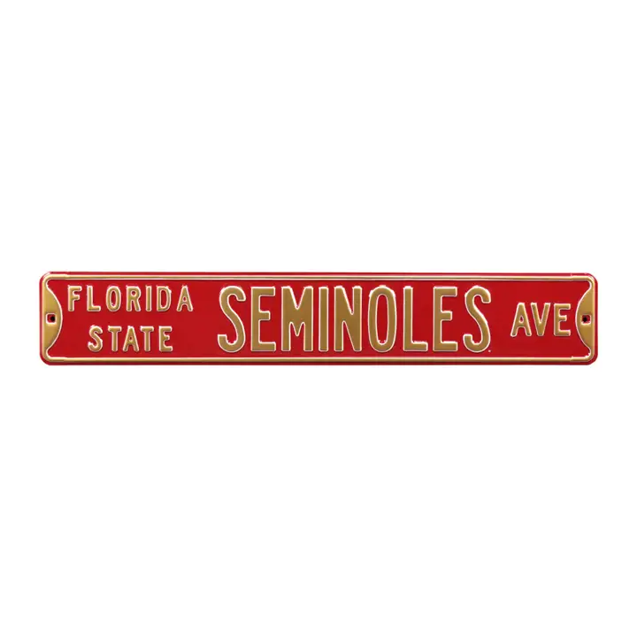 Panneaux de signalisation officiels Florida State Seminoles - Avenue Ast