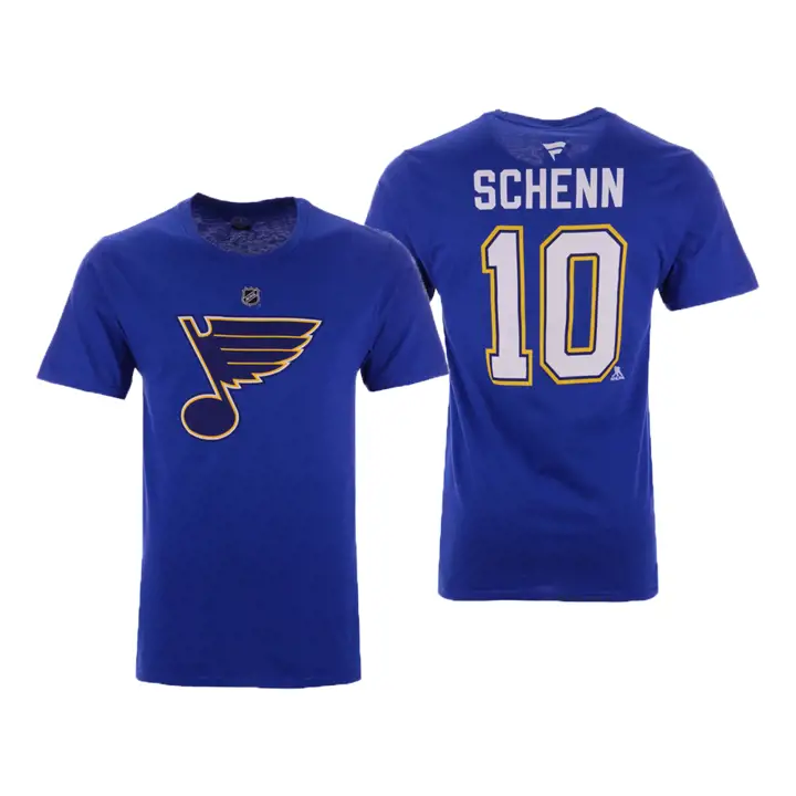 T-shirt Brayden Schenn St. Louis Blues LNH authentique Stack N&N