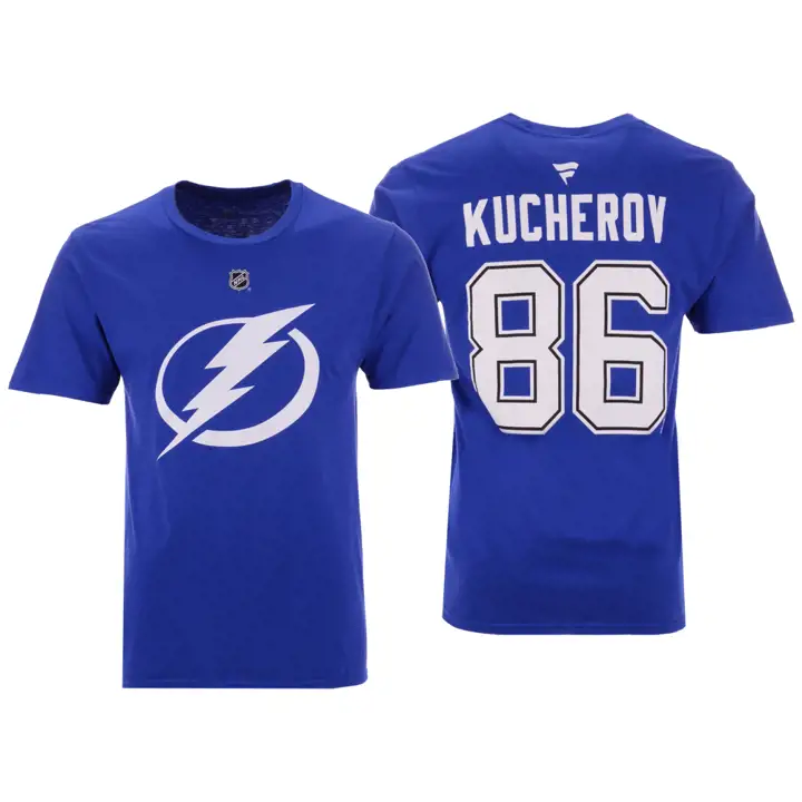 Nikita Kucherov Tampa Bay Lightning LNH Maillot authentique Nom et Numéro