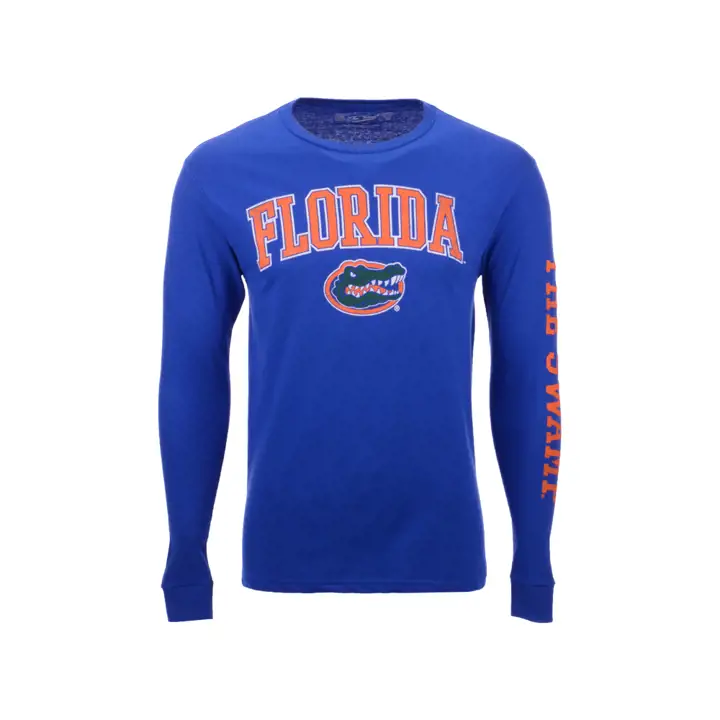 T-shirt à manches longues motif slogan taille moyenne NCAA Florida Gators RBL