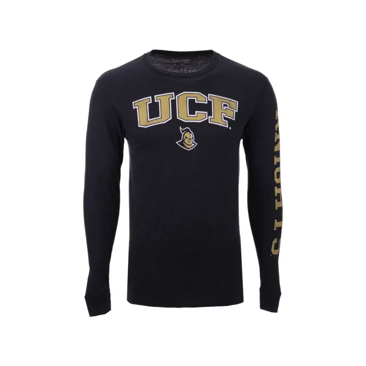 UCF Knights NCAA Manches longues à slogan mi-long