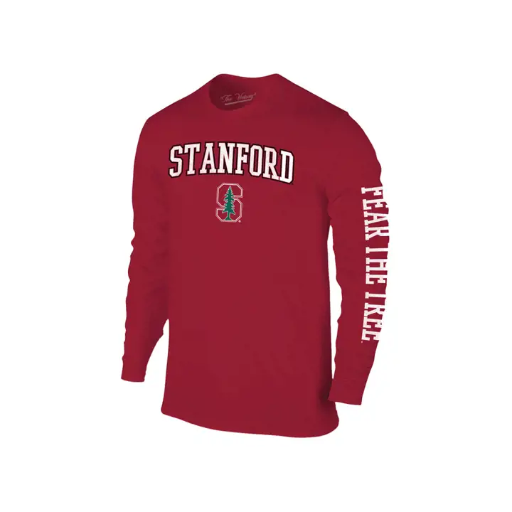 T-shirt à manches longues Stanford Cardinal NCAA Midsize Slogan cr
