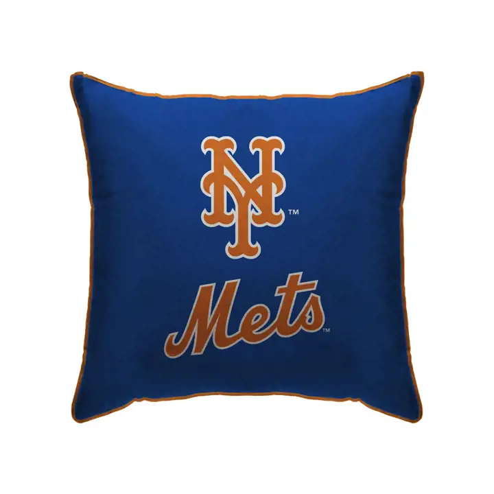 "Coussin décoratif MLB New York Mets 18x18"