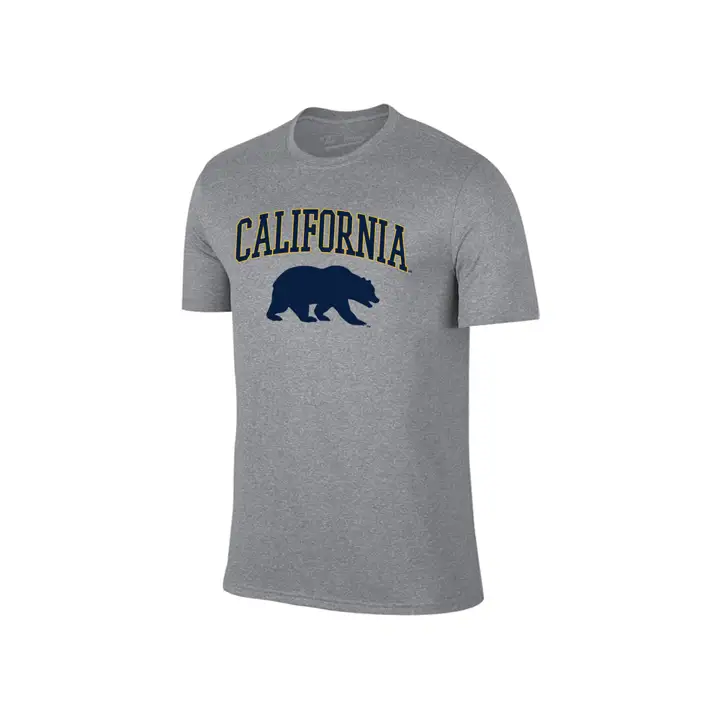 T-shirt logo de taille moyenne NCAA U.C. Berkeley Golden Bears 2F GRIS