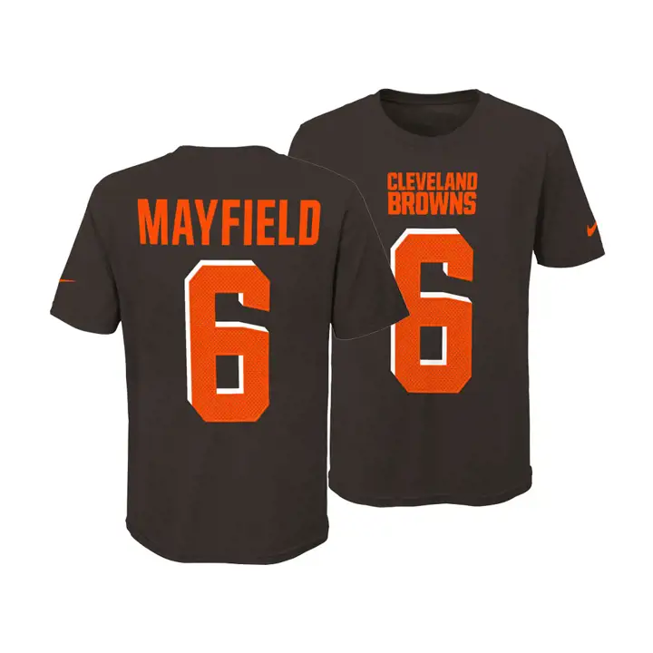 BROWNS NFL T-shirt Jeunesse Fierté N&N 3.0 Baker Mayfield brn