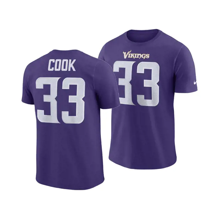 T-shirt VIKINGS NFL Player Pride N/N Wordmark 3.0 Dalvin Coo