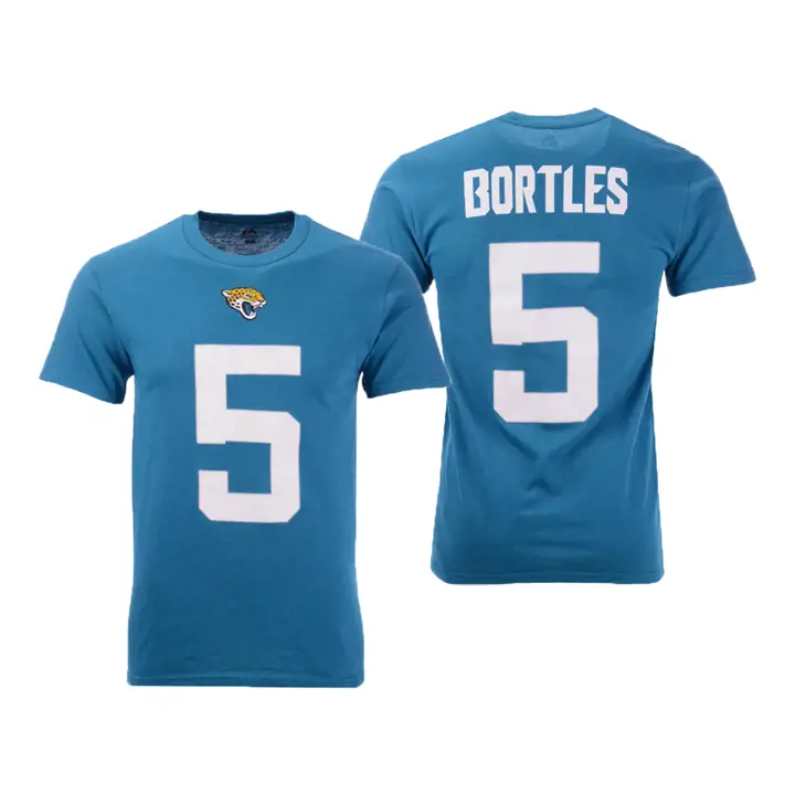 JAGUARS NFL Receveur éligible III Tee Blake Bortles sarcelle