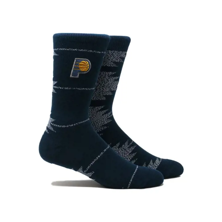 Chaussettes ras du cou à rayures NBA Parkway des Indiana Pacers BLEU MARINE