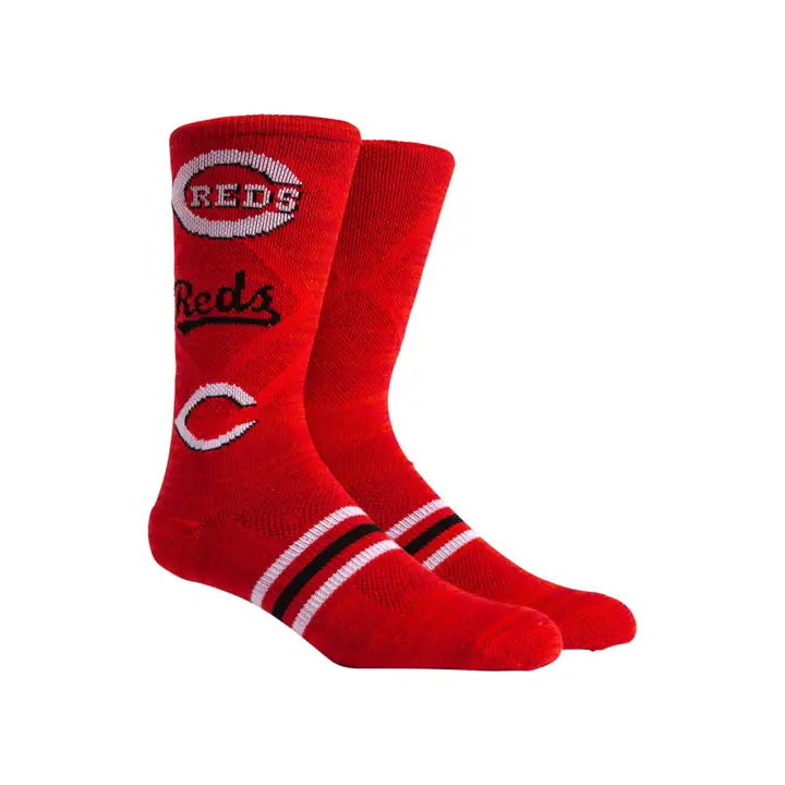 Cincinnati Reds MLB PKWY Crew empilé ROUGE