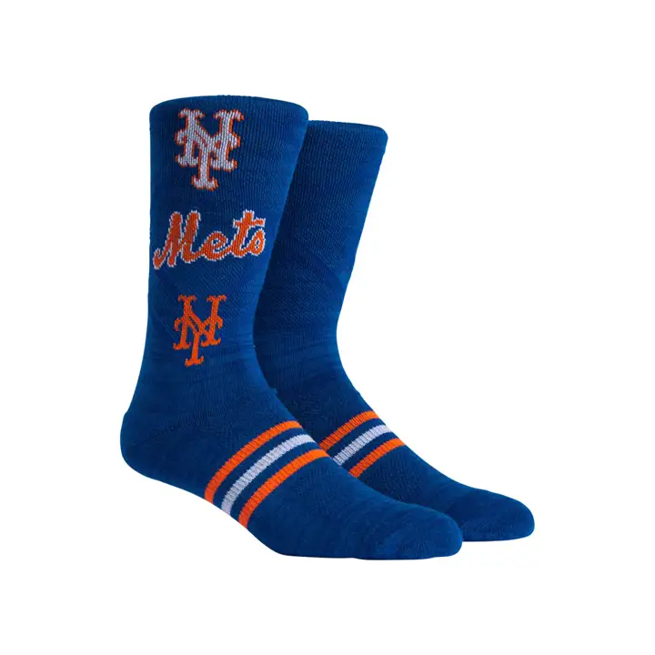 New York Mets MLB PKWY Crew Empilé BLEU