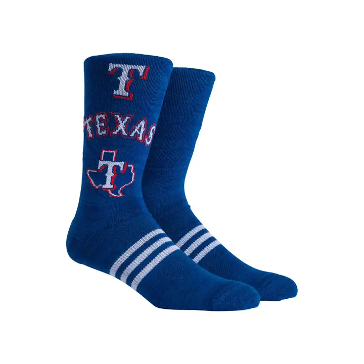 Texas Rangers MLB PKWY Crew superposé BLEU